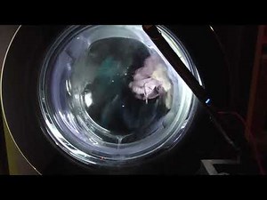 LG AiDD Steam Washer, Rinse cycle with no spin (Requested) (Downloaded)