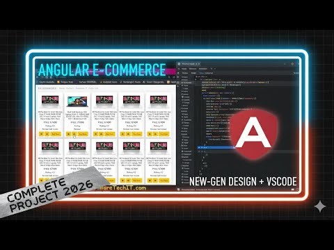 Build a Full Stack E-Commerce App with Angular, Node.js & Stripe | Complete Tutorial 2026