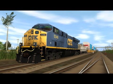 Trainz Gameplay - ES44DC CSX