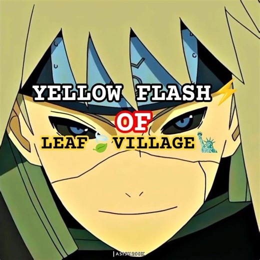 Faster⚡than lightning💥. Kind as the 🍃✨ #minatonamikaze #hokage #yellowflash #narutoshippuden #manga