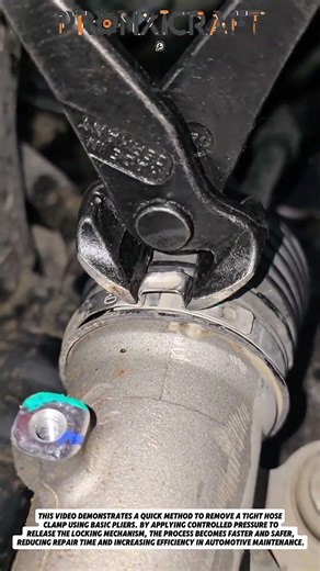 Simple Clamp Removal Hack – Fast Automotive Fix! #mechanic #tricks #usa