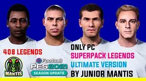 PES 2021 Superpack (408 Legends) AIO by Mantis Modding