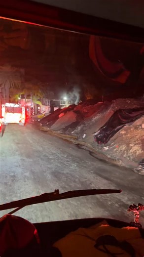 Engine 1, Engine 2, Engine 8, Engine 11, Squad 2 and Truck 2 making quick work of a tire recycling machine on fire 🔥 | Santa Rosa Fire Fighters Local 1401