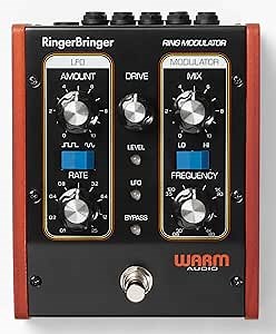 Warm Audio RingerBringer Pedal — Analog Ring Modulation Pedal With LFO, MOD, FREQ & RATE Controls