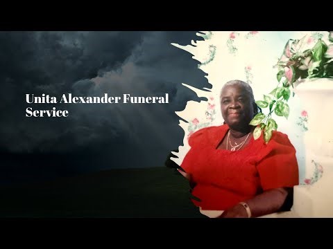 Unita Alexander Funeral Service