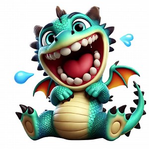 Funny Dragon PNG Bundle 37 Cute Cartoon Dragons Clipart Transparent Background Commercial Use Cricut Sublimation Digital Download - Etsy