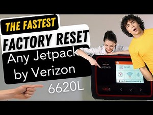 Fastest Way to Reset Any Verizon Jetpack 6620L - Factory Reset Your MiFi