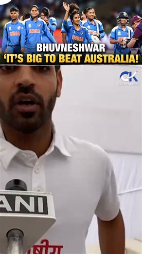 Cricket Kesari | Bhuvneshwar Kumar Reacts After India’s Win Over Australia [Bhuvneshwar Kumar, IND vs AUS, World Cup 2025] | Instagram