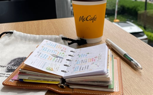 M5翻翻看｜新设计weekly内页试用｜M5周计划｜工作本 all in one｜部分内容已模糊处理hh