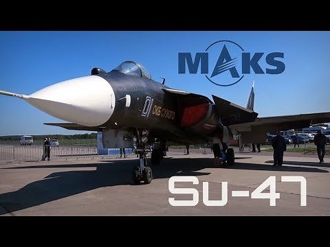 MAKS 2019 ✈️ Legendary Su-47 in Public Display for the 1st Time! - HD 50fps