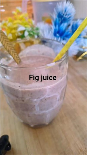 Healthy fresh fig juice piyon and Allah se batein karke dil halka karo.