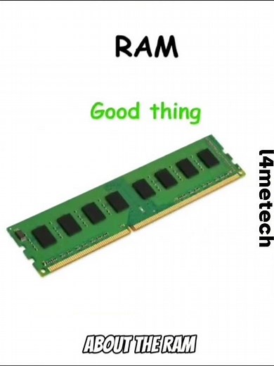What Is RAM? And Why Your PC Needs It #tech #computer #computerscience #pc #hardware #pcgaming