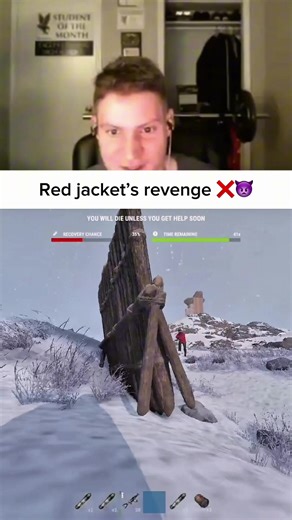 VincentSMG’s Revenge on Red jacket… #rust #redjacket #vincentsmg #rustrage #rustrevenge