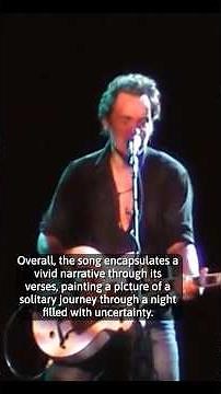 The story behind “State Trooper” by Bruce Springsteen