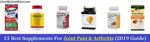 13 Best Supplements For Joint Pain & Arthritis (2020 Guide) - Cure My Joint Pain