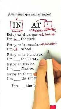 I'LL EXPLAIN 'IN' VS 'AT' AND YOU'LL UNDERSTAND IN 1 MINUTE WITH 1 TRICK in English