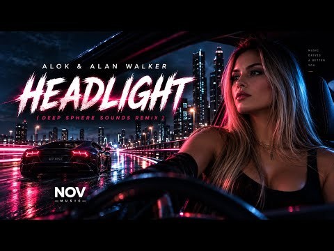Alok & Alan Walker - Headlight (Deep Sphere Sounds Remix) | Official Video TikTok Viral