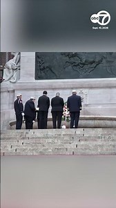 Mamdani, FDNY leaders lay wreath at Firemen's Memorial on 9/11