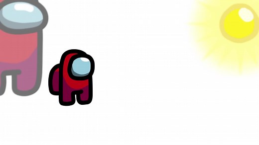 Mini Crewmate Kills 7 Plants vs Zombies Characters Plants Ver.