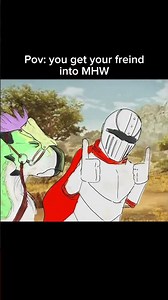 is my freind just bad? sub 4 more #mhw #monsterhunterwilds #fyp #shorts #meme