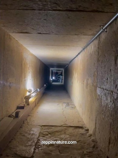 Entering the Queen’s Chamber inside the Great Pyramid
