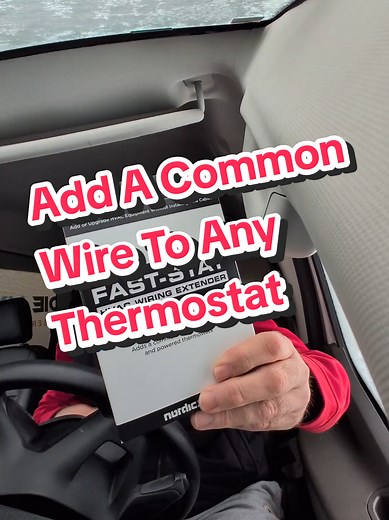 Add a Common Wire to Any Thermostat Easily
