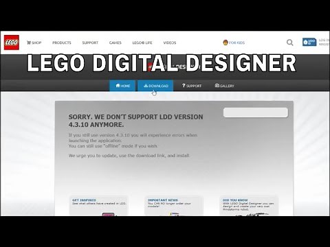 How to install LDD(Lego digital designer)