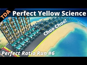 YELLOW SCIENCE done Right! | Perfect Ratio Run #6 | Let's Play | Dyson Sphere Program