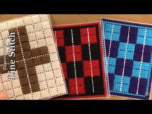 🟩 Line Stitch | Tutorial | Plastic Canvas