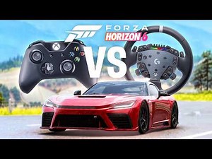 Forza Horizon 6 - Wheel VS Controller (Logitech G Best Settings) 🎮