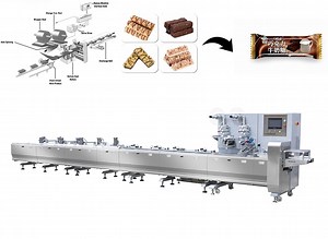[Hot Item] High Speed Cereal Bar Packaging Machine/Snickers Packaging Machine