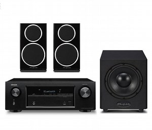 Denon AVR-X520 Wharfedale Diamond 220 2.1 blackwood - Sklep internetowy - al.to