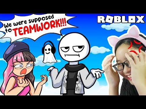 Roblox | Teamwork Puzzle - Playing with My Friend from SCHOOL!!!