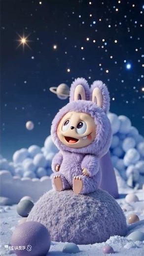 Labubu – Purple Cosmos Dream