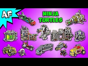 Every Lego Teenage Mutant Ninja Turtles Set - Complete Collection!