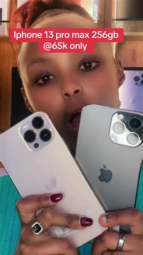 This one of the best camera phone in the market. The iPhone 13 pro max 256gb going @ksh 65,000 only