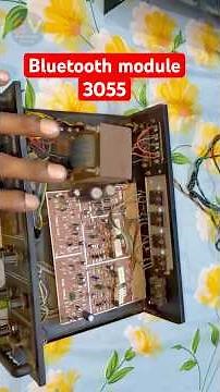 3055 Amplifier Bluetooth install L R Audio Output Resistance? | @ElectronicsVerma