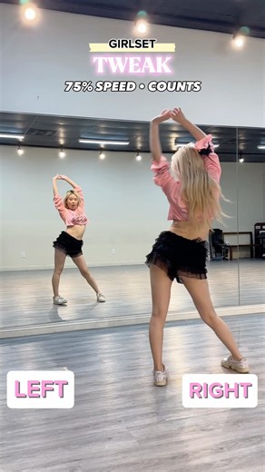 GIRLSET ‘TWEAK’ Dance Tutorial (Slow+Counts) #girlset #tweak #dancetutorial