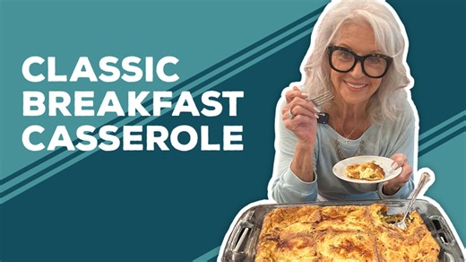 If it ain't broke, don't fix it! This Classic Breakfast Casserole recipe features eggs, sausage, fresh herbs, and a heapin' helping of cheese: https://www.pauladeen.com/recipe/classic-breakfast-casserole/ | Paula Deen