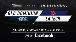 70K views · 73 reactions | This Saturday, February 10th, we've got ODU Basketball taking on Louisiana Tech Bulldog Basketball! | Stadium College Basketball | Facebook