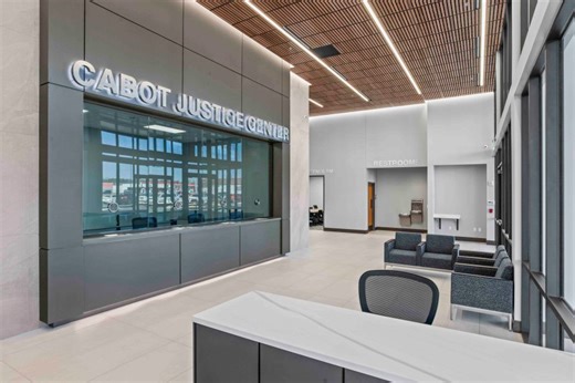 Cabot Justice Center wins regional interior design award