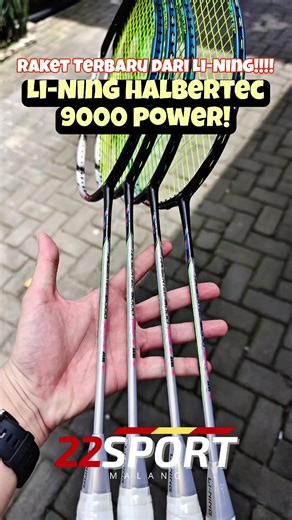 Raket Badminton Li-Ning Halbertec 9000 Power Terbaik