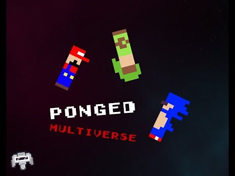 Pong with Mario, Zelda and Sonic physics | Ponged Multiverse Launch Trailer