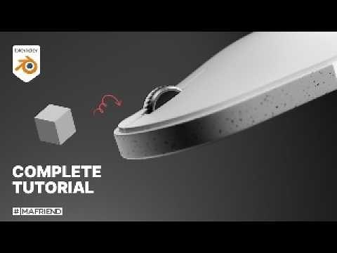 How To Model a Mouse in Blender 4.2. Blender 3d Product modelling