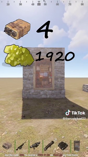 Explosives Test on Metal Door in Rust Game