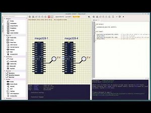 SimulIDE_1.0.0 multiple MCUs