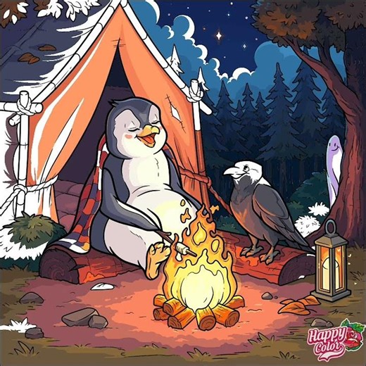 happy color app, relaxation with color by number