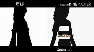 【传说之下】Bad Apple 原版VS Undertale 中文字幕