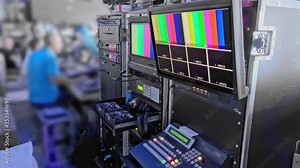 multi camera video mixer control panel