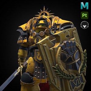 Imperial Fists Cataphractii Terminator